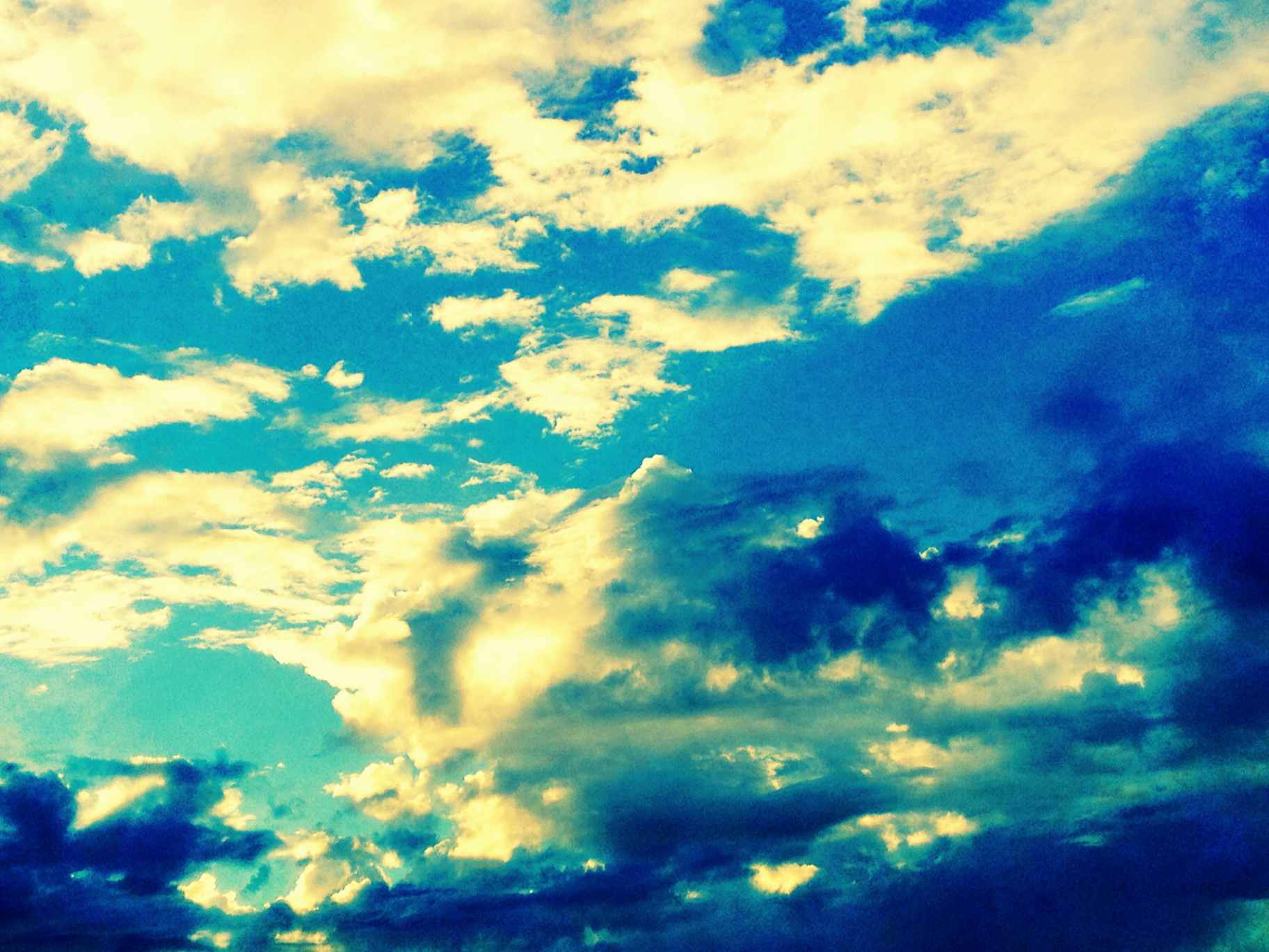 Dramatic cloudscape backdrop